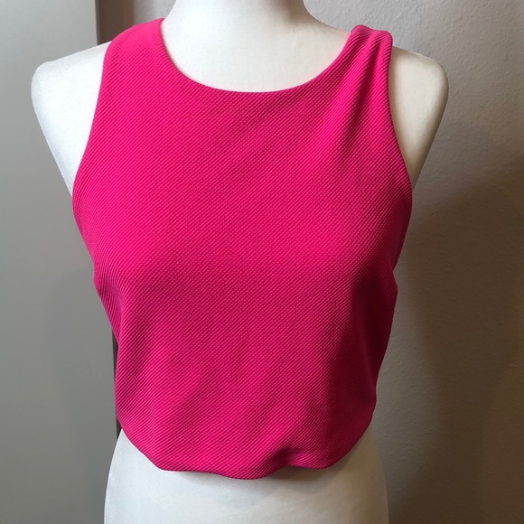 Hot pink crop top - Picture 1 of 5